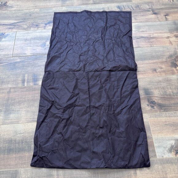 Cole Haan Travel Shoe Dust Bag Fold Over Brown 2 Slots 16”x17” - Picture 3 of 4